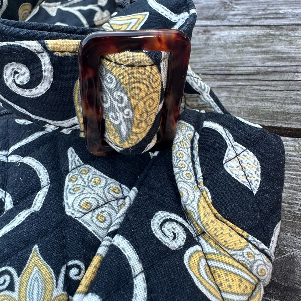 Vera Bradley "Yellow Bird" Morgan Shoulder Bag - Retired Pattern - Picture 7 of 13
